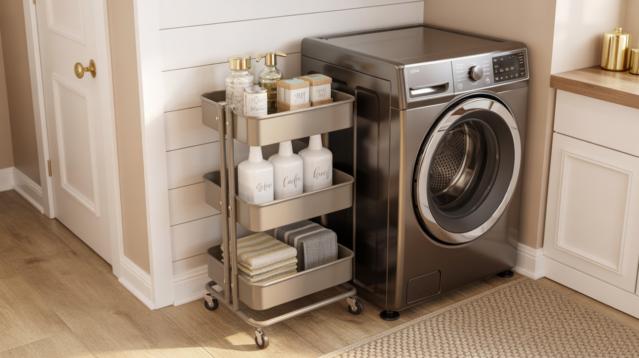 Top Loader Laundry Room Small Spaces Ideas