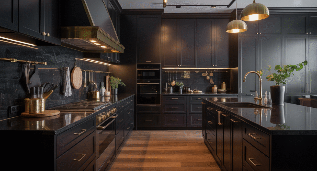 Black Granite Kitchen