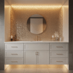 15 Minimalist Black Tile Bathroom Designs for Modern Homes