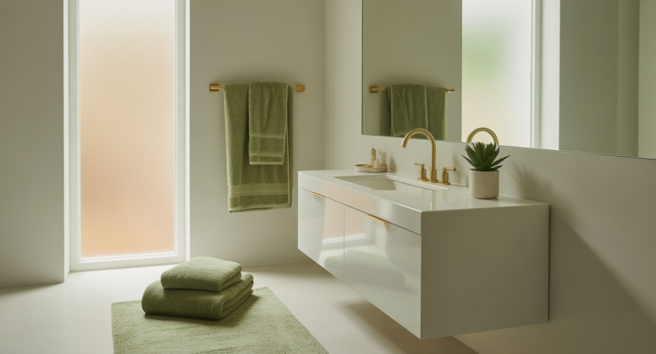 Moody Green Bathroom Ideas