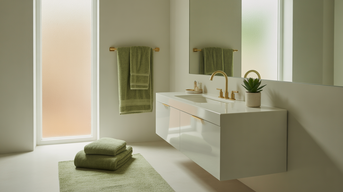Moody Green Bathroom Ideas