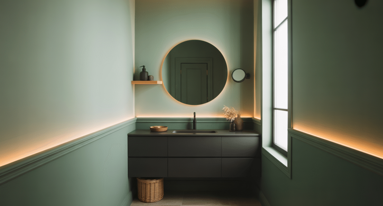 Green and Black Bathroom Ideas