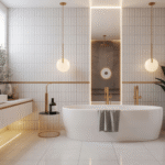 15 Gorgeous Stylish Elegant Chic Sleek Black Bathroom Vanity Ideas