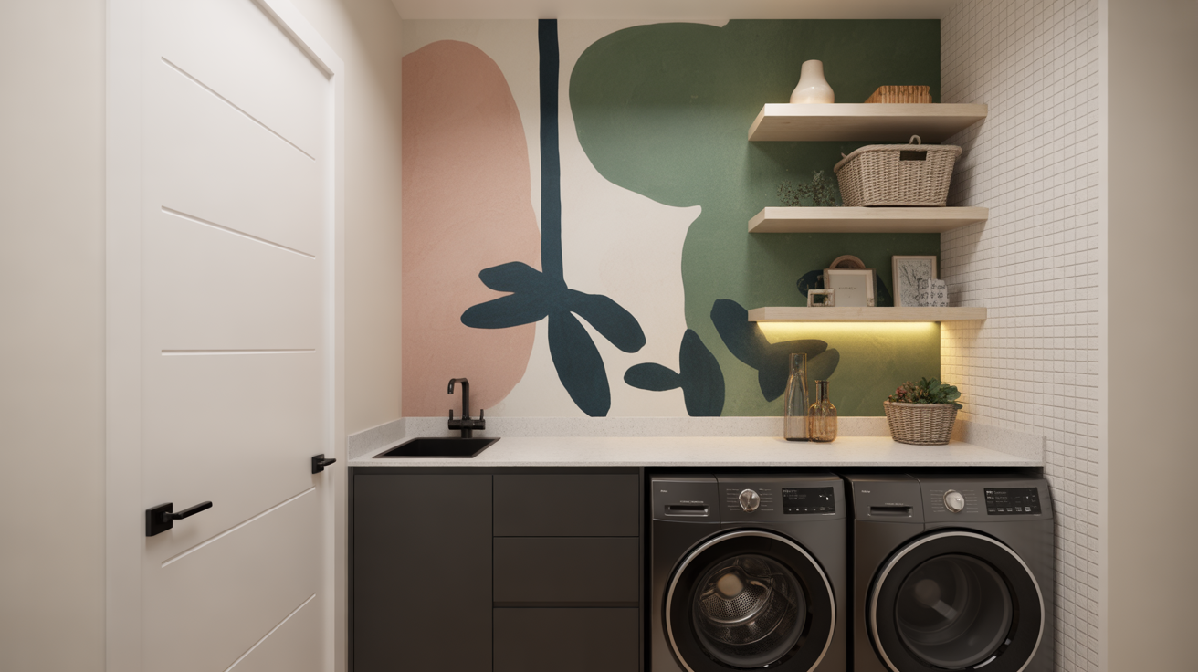 Laundry Room Wallpaper Ideas