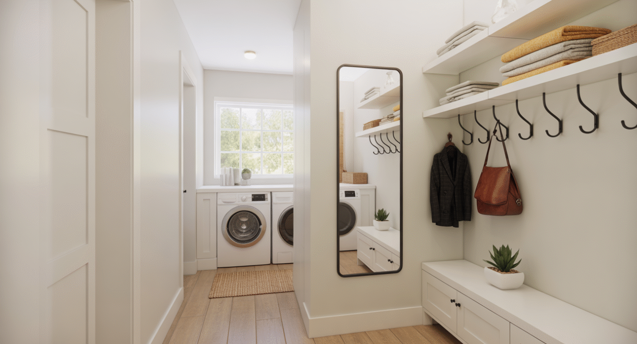 Mud Room and Laundry Room Combo Ideas