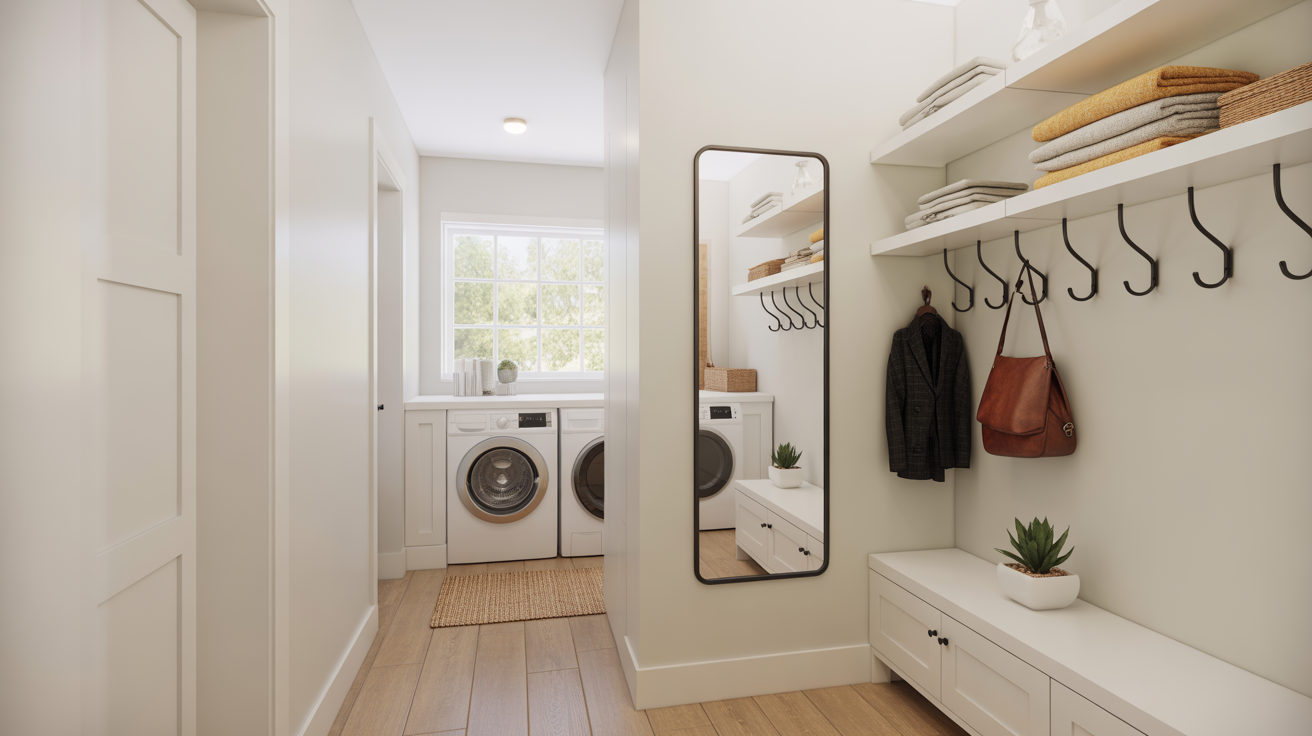 Mud Room and Laundry Room Combo Ideas