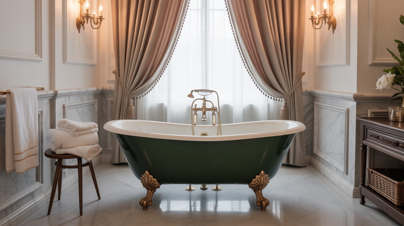 Deep Green Bathroom Ideas