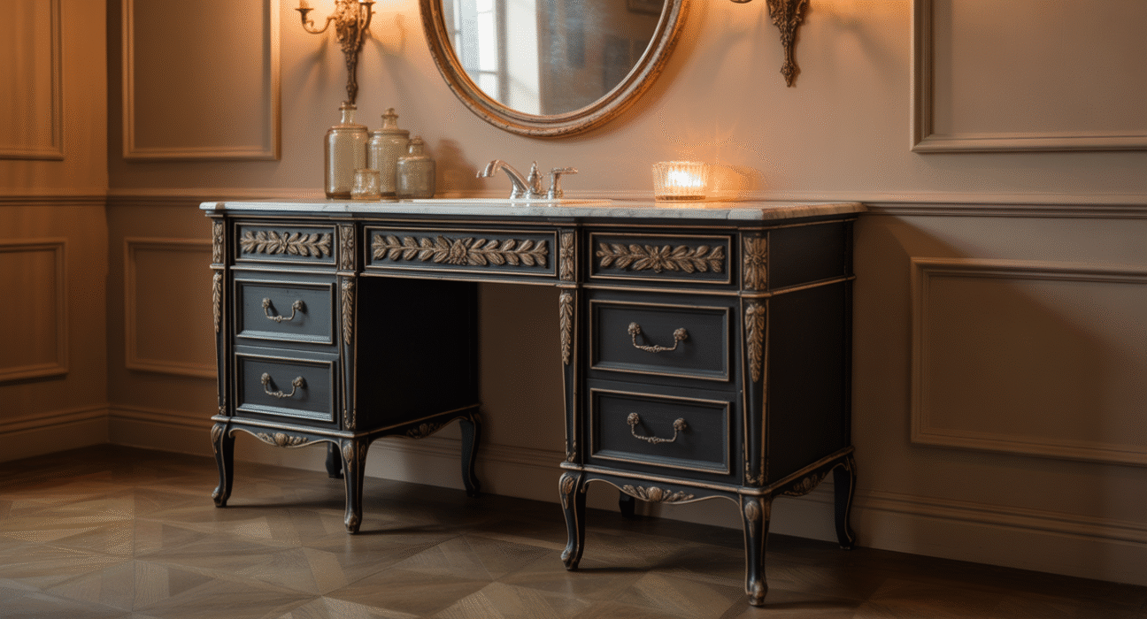 Black Bathroom Vanity Ideas