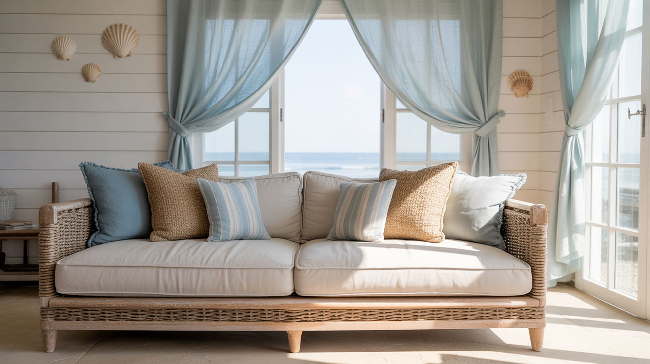 Blue Curtains Living Room Ideas