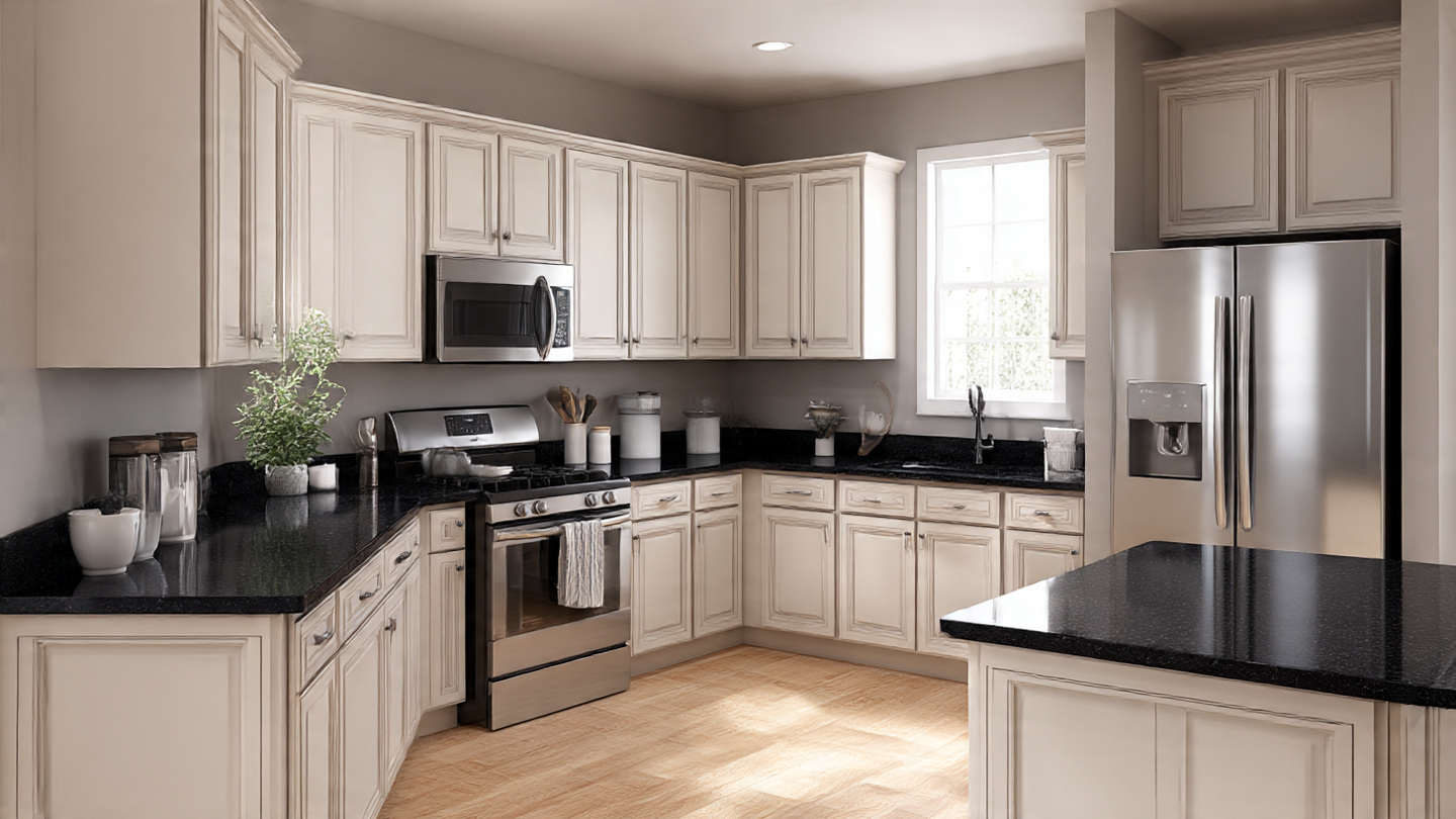 Black Granite Countertops Kitchen Ideas