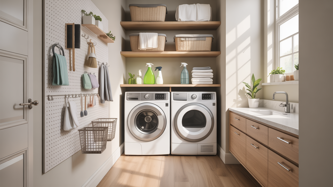 Narrow Laundry Room Ideas