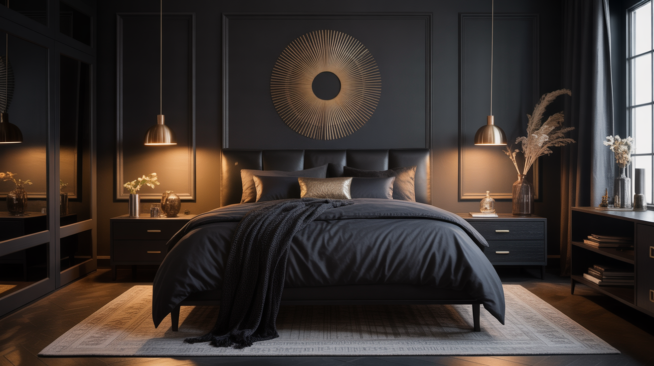 Black Bed Frame Bedroom Ideas