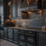 15 Modern Black Countertops Kitchen Color Schemes for Dream Homes