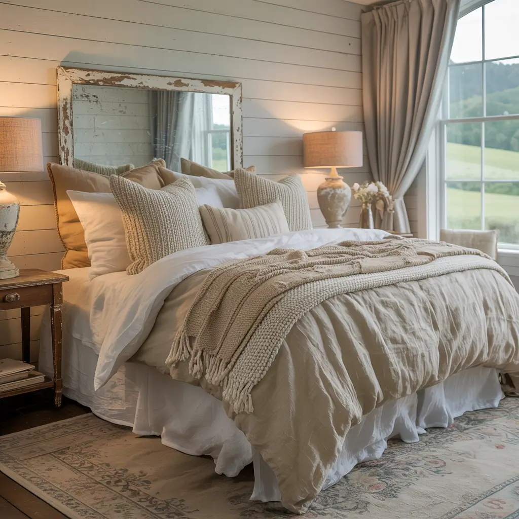 farmhouse bedroom decor