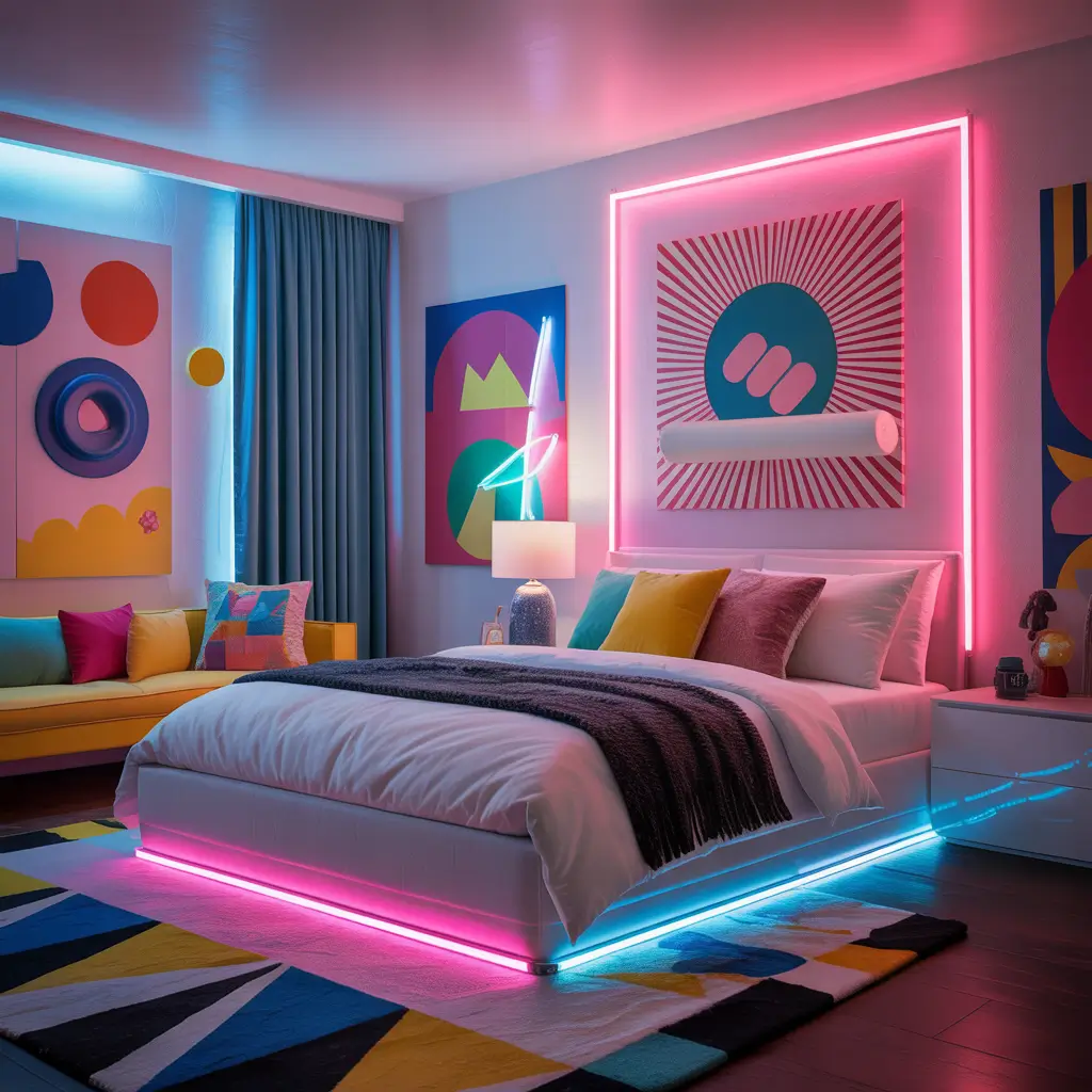 dopamine decor bedroom