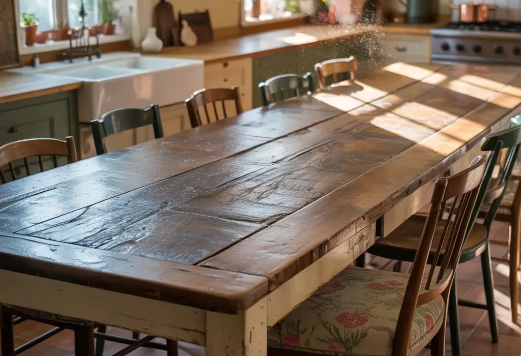 Farmhouse Kitchen Table Ideas