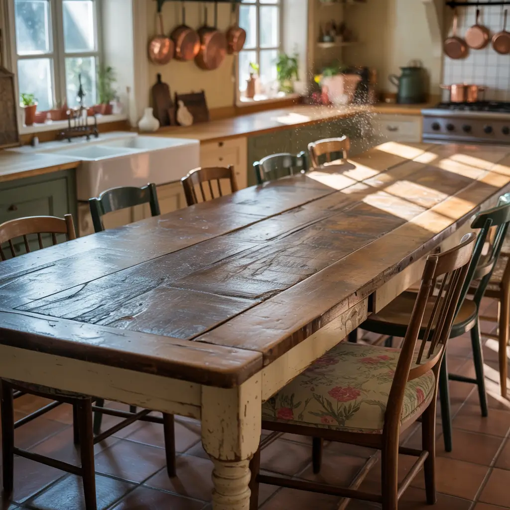Farmhouse Kitchen Table Ideas