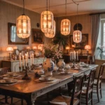 15 Trendy Chandelier Dining Room Ideas for Cozy Dinners