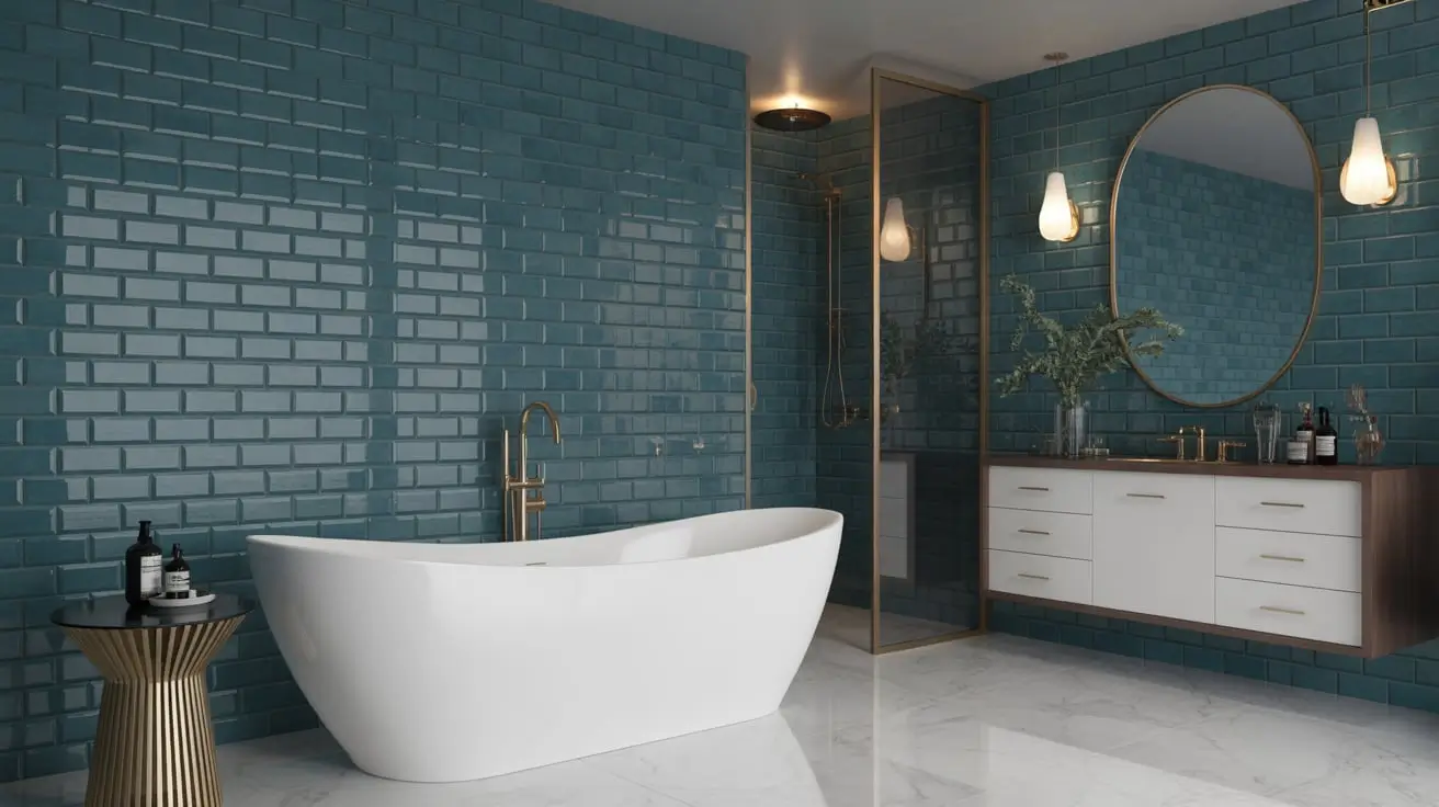 zellige tile bathroom