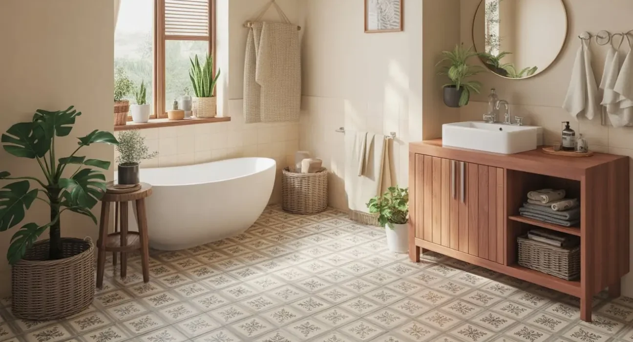 bathroom floor tile